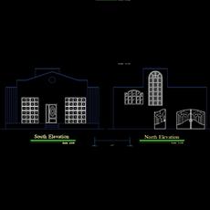 AutoCAD prepared plans, floor plans, building a