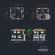 Plans villa north C5