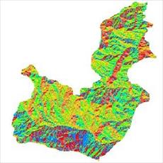 Slope raster map city of Ahar