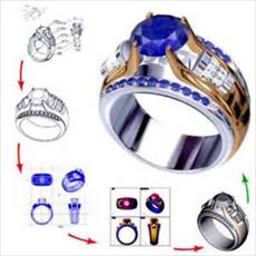 Entrepreneurship jewelry design with CNC machine