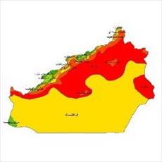 Climate classes map Semnan province