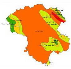 Climate maps Zanjan classes